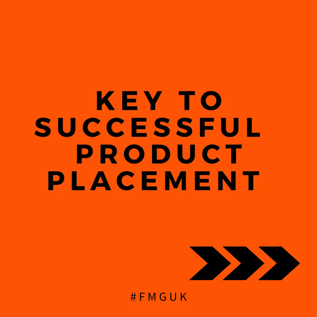 Cracking the Code to Successful Product Placement: Unlocking the 5 Keys for Maximum Impact!  - Know Your Target: Identifying and Engaging the Right Audience... >> buff.ly/3Mar4cP 

#fmguk #productplacement