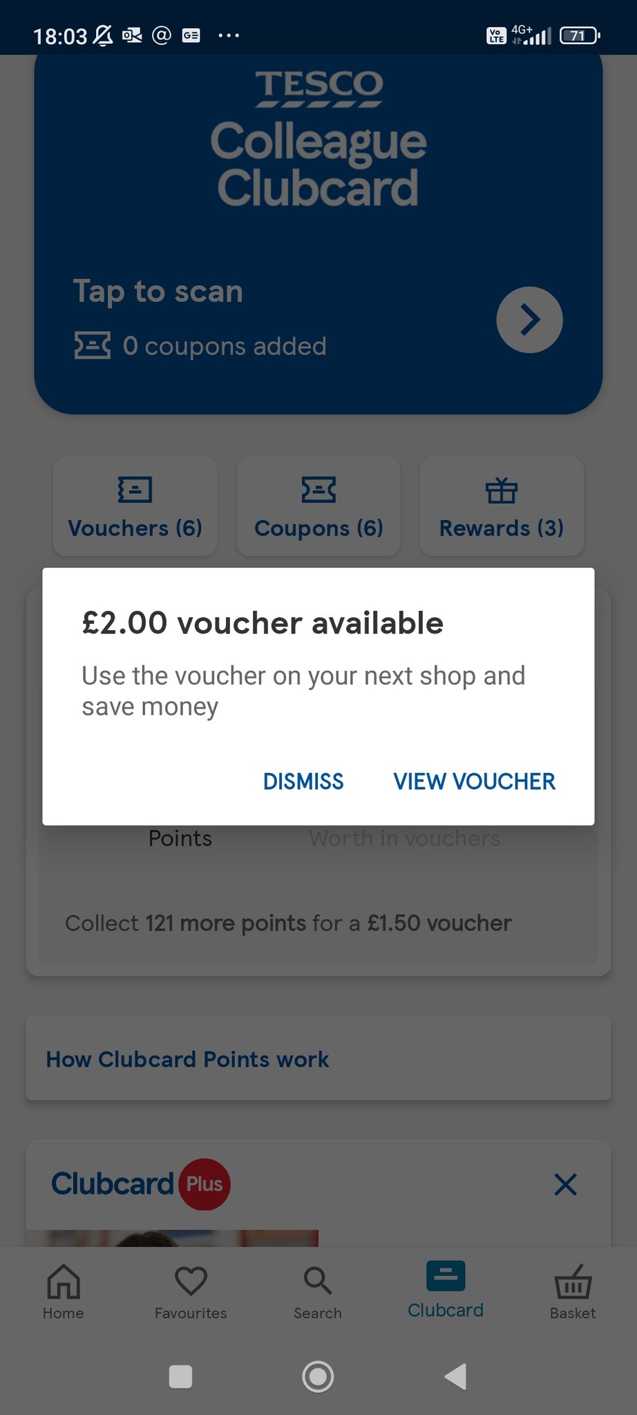 Tesco on Twitter "sewlard Hi Dave. On the clubcard app where you view