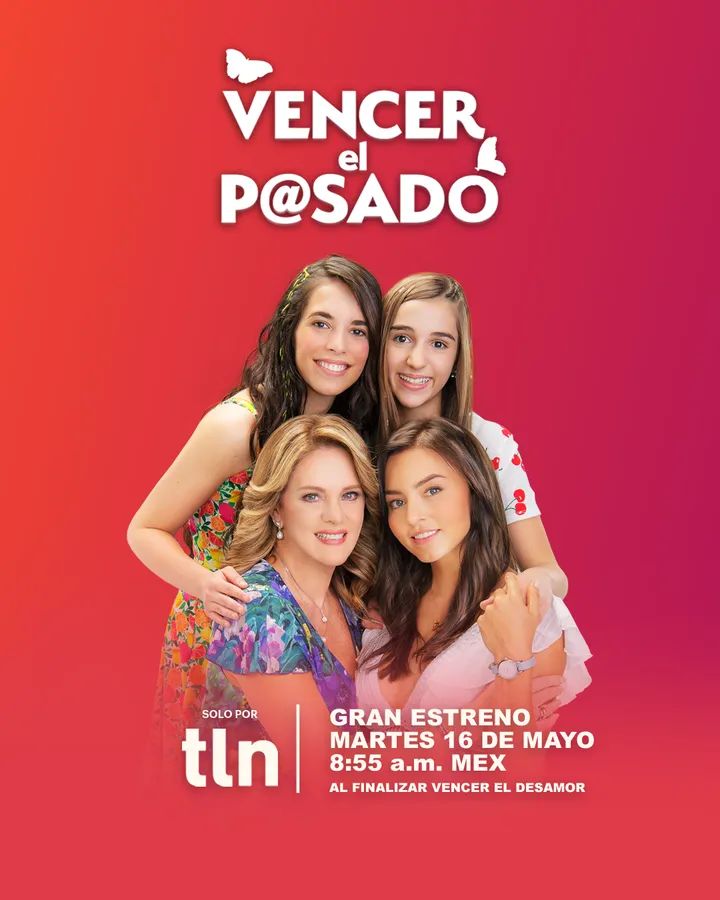 #VencerElPasado Gran estreno Hoy 8:55 a. m. MEX / 6:25 p. m MEX solo por @tlnovelastv @RosyOcampo @Anboy88 @ebuenfil @anapaulamtzreg @arantzaruiz_ @sebastianrulli @afri_zavala @flacoibanez @FerdinandoVal @PancheriHoracio @ottosirgo @Vale_buzzurro @gabyrivero64