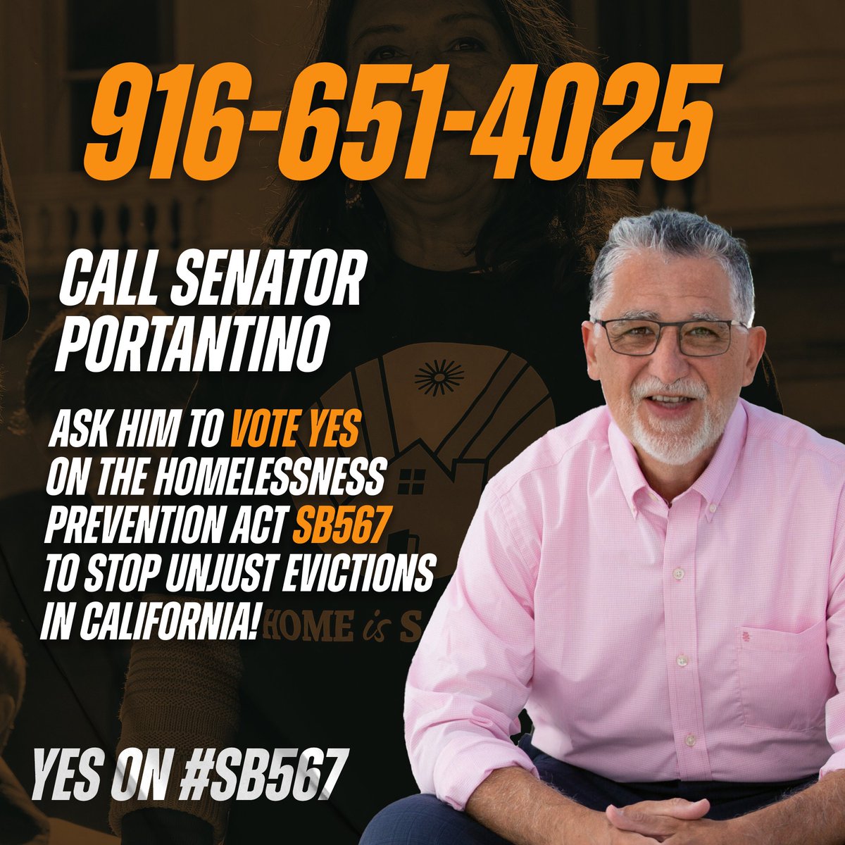 PICO California (@picocalifornia) on Twitter photo To solve the #housingcrisis, we need courageous leaders to choose people and families over corporate profits. We need @senator_umberg and <a href="/portantino/">Anthony Portantino</a> to partner with <a href="/SenMariaEDurazo/">Senator María Elena Durazo</a> and pass #SB567.
Call your senators at the link in our bio and tell them to vote YES on SB567! To solve the #housingcrisis, we need courageous leaders to choose people and families over corporate profits. We need @senator_umberg and <a href="/portantino/">Anthony Portantino</a> to partner with <a href="/SenMariaEDurazo/">Senator María Elena Durazo</a> and pass #SB567.
Call your senators at the link in our bio and tell them to vote YES on SB567!