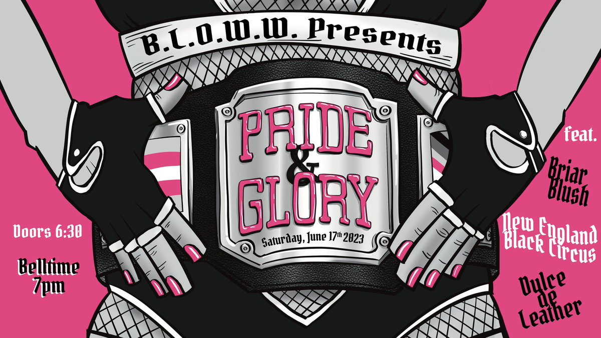 Boston League of Wicked Wrestlers tweet media