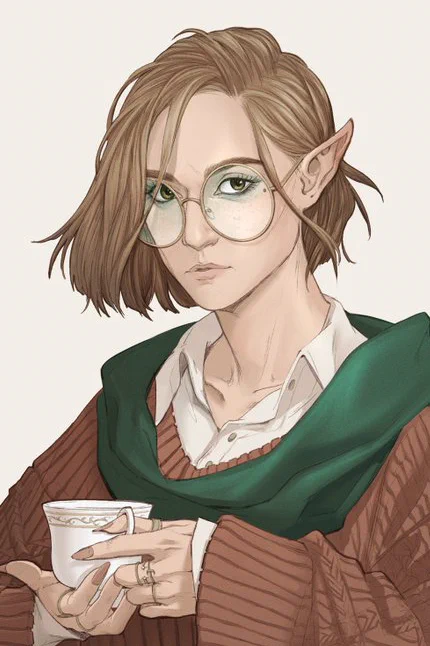 Face train??  Thank you for tagging me Riikka!  I am not particularly good with faces and haven't trained drawing them... for a while  But here are some close ups!   Tagging     and every one who wants to participate!