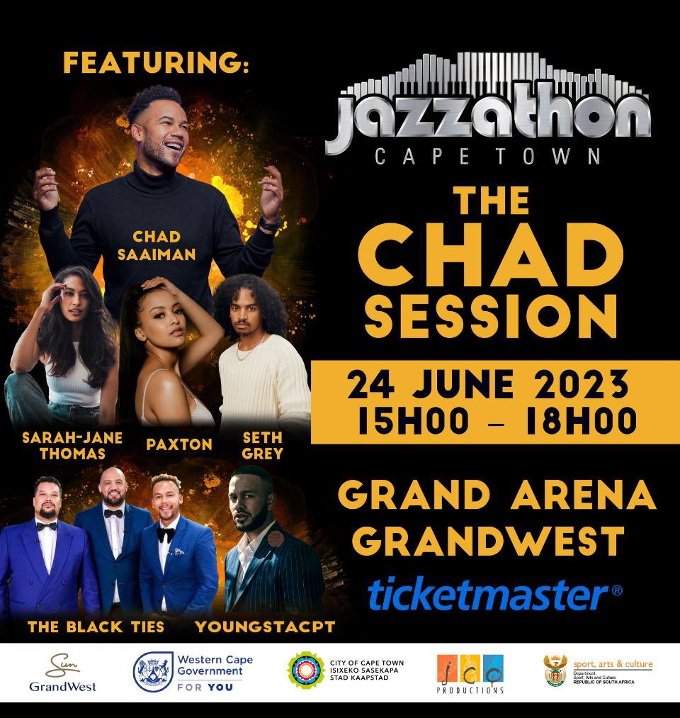 ChadSaaiman's tweet photo. Jazzathon X The Chad Session 📍 24.06.23 brought a few friends along @YoungstaCpt @TheBlackTies_SA @_sethgrey @paxtonmusicsa @KeenoLee @lloydjansenSA @SarahJaneThomas https://t.co/tQNRlBpfwQ