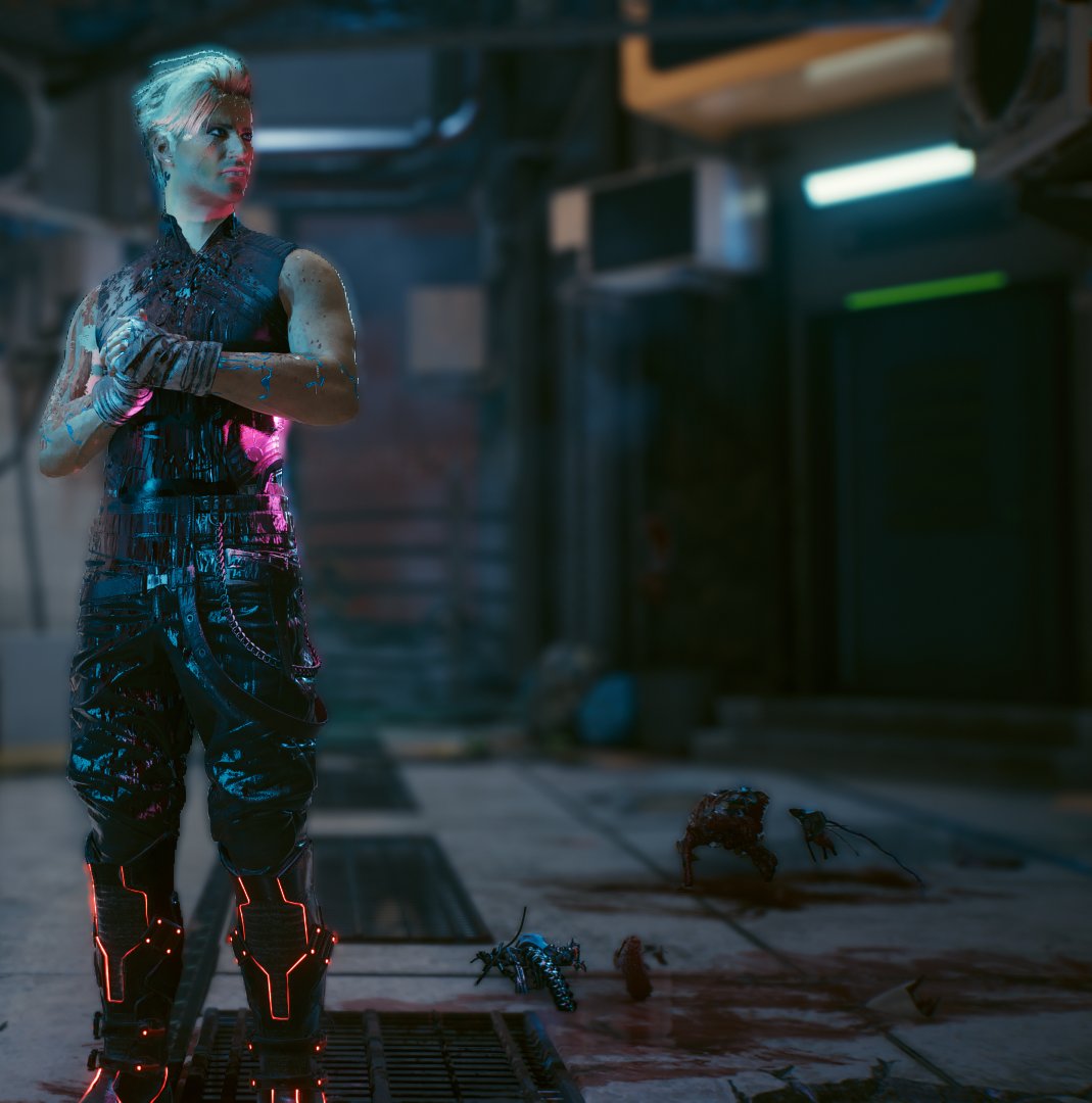 Blizzardforce's tweet photo. Everyone is an enemy in times like this~
#AUPsycho #Cyberpunk2077 #Cyberpsycho #VirtualPhotography #MaleV #NightCity #PhotoMode #Cyberpunk2077PhotoMode #VinceSmidt #Welosteverything #AntiV #bloody https://t.co/DY7GJXVmJa