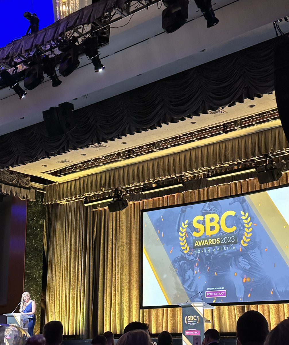 Last week, I attended the SBC Awards, which recognizes #sportsbetting innovation. While it was cool, I was disappointed by a HUGE lack of women and people of color guests. There's a giant area of opportunity and growth for women and PoC across betting. #AAPImonth #womeninsports