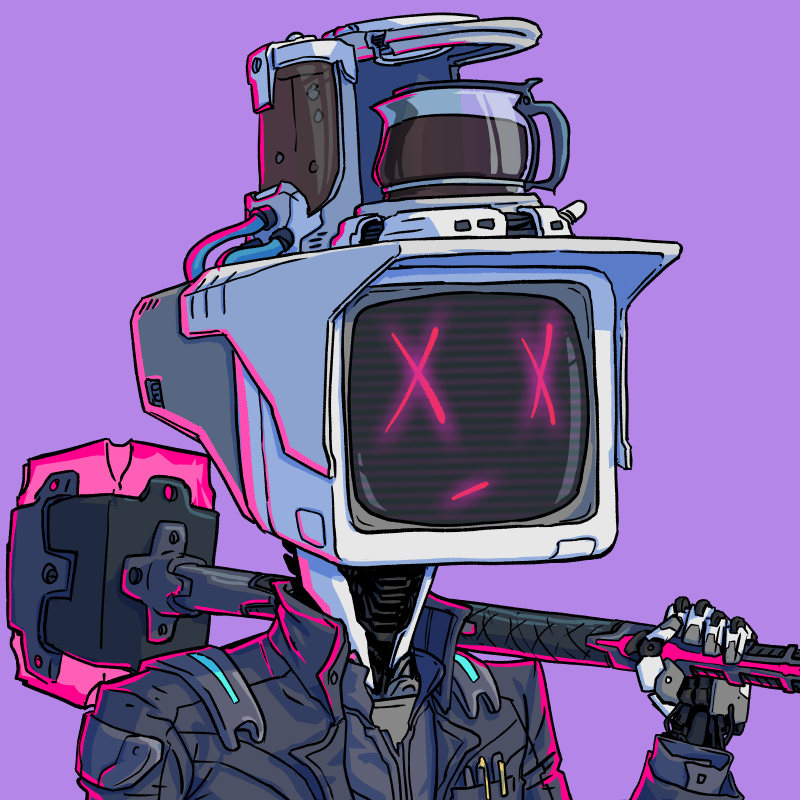 It's the minor details that make all the difference🤖

Using a bespoke art generator built by <a href="/WalterOstlie/">Walter Ostlie</a> gives him all the creative flexibility he needs to produce a visually exciting collection!💥 

Let's take a second to admire The Working Dead art process!

A thread 🧵👇