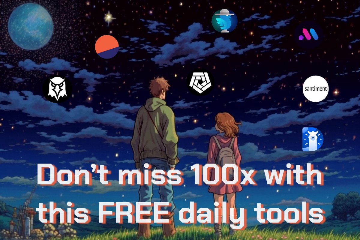 Early buyers made 1000x gains on $PEPE

I've compiled a list of the top 10 FREE on-chain tools to help you stay ahead in the game.

Let's dive in 🏄‍♂️