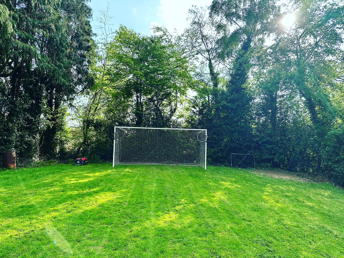 Getting ready for Close season with the kids ⚽️