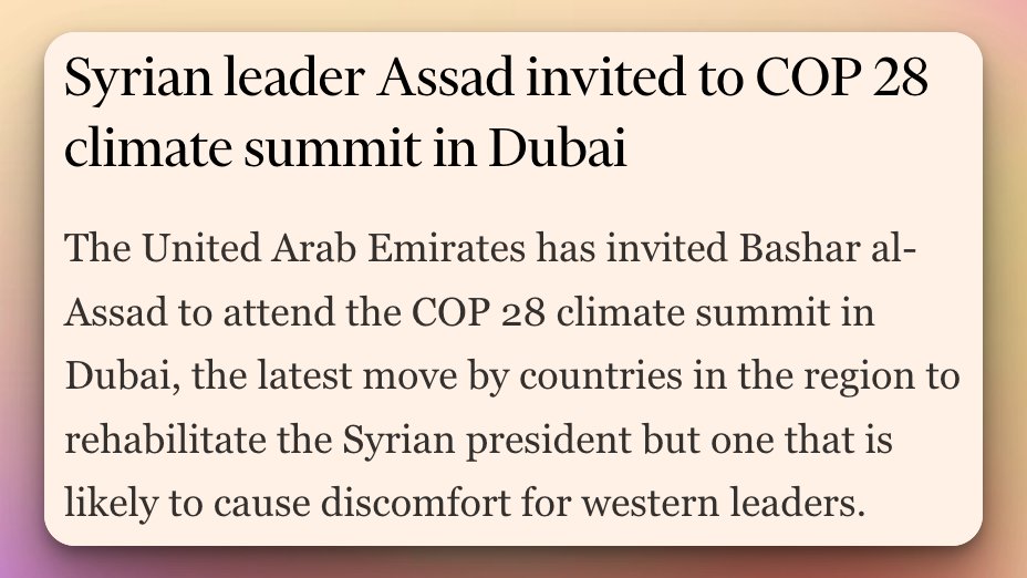 Syria's survival in the face of a vicious 12-year proxy war constitutes a spectacular and historic victory for progressive and anti-imperialist forces worldwide. And it's hilarious that Western clowns are now going to be forced to accept Assad's return to international forums.