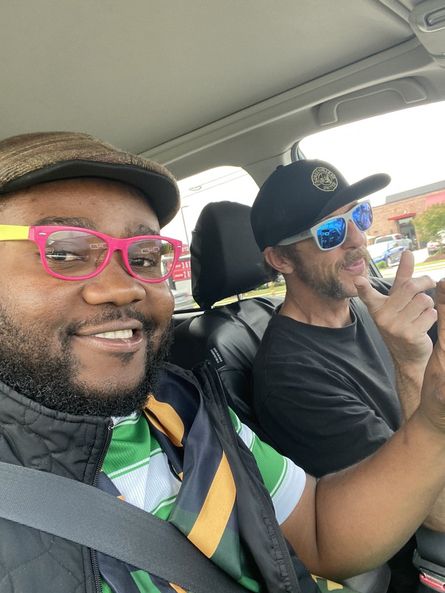 OneAbaBoy's tweet photo. Headed to Durham to cheer for @GreenvilleUtd! Come on you bucks! 🔥🦌

#GoBucks 🦌
#ForOurCity💚
#NPSL https://t.co/CqBNecrvoX