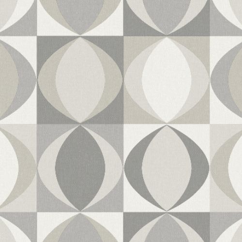 Archer Linen #Geometric #Wallpaper from A Street Prints Bluebell  by Brewster Wallcoverings is a #retro block print with ellipses inside squares and a faux linen finish. The textured inks make each square appear to be a painted canvas. lelandswallpaper.com/product/archer…
#homedesign #mcm