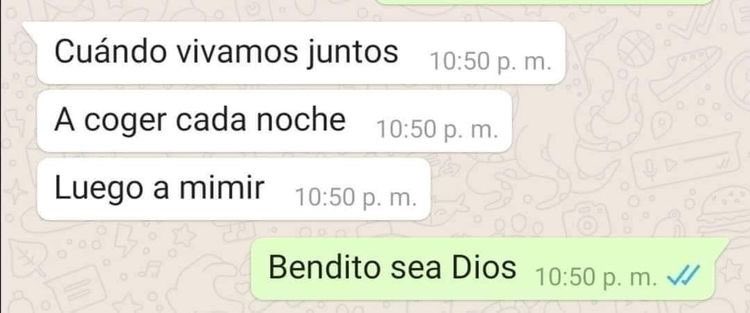 Que ganas de vivir con el amor de mi vida