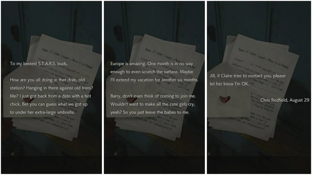 JillValenField96♀️🔑🚁🇬🇧🇮🇹 on Twitter "ChrisRedfield's RE2R code