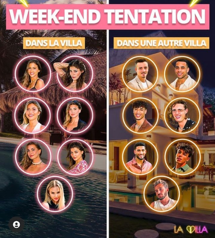 Telerealoff's tweet photo. La meilleure façon de résister à la tentation c'est d'y céder 🔥 c'est partir pour une semaine mouvementée😂 #LaVilla8 https://t.co/ix9ANvYVBH