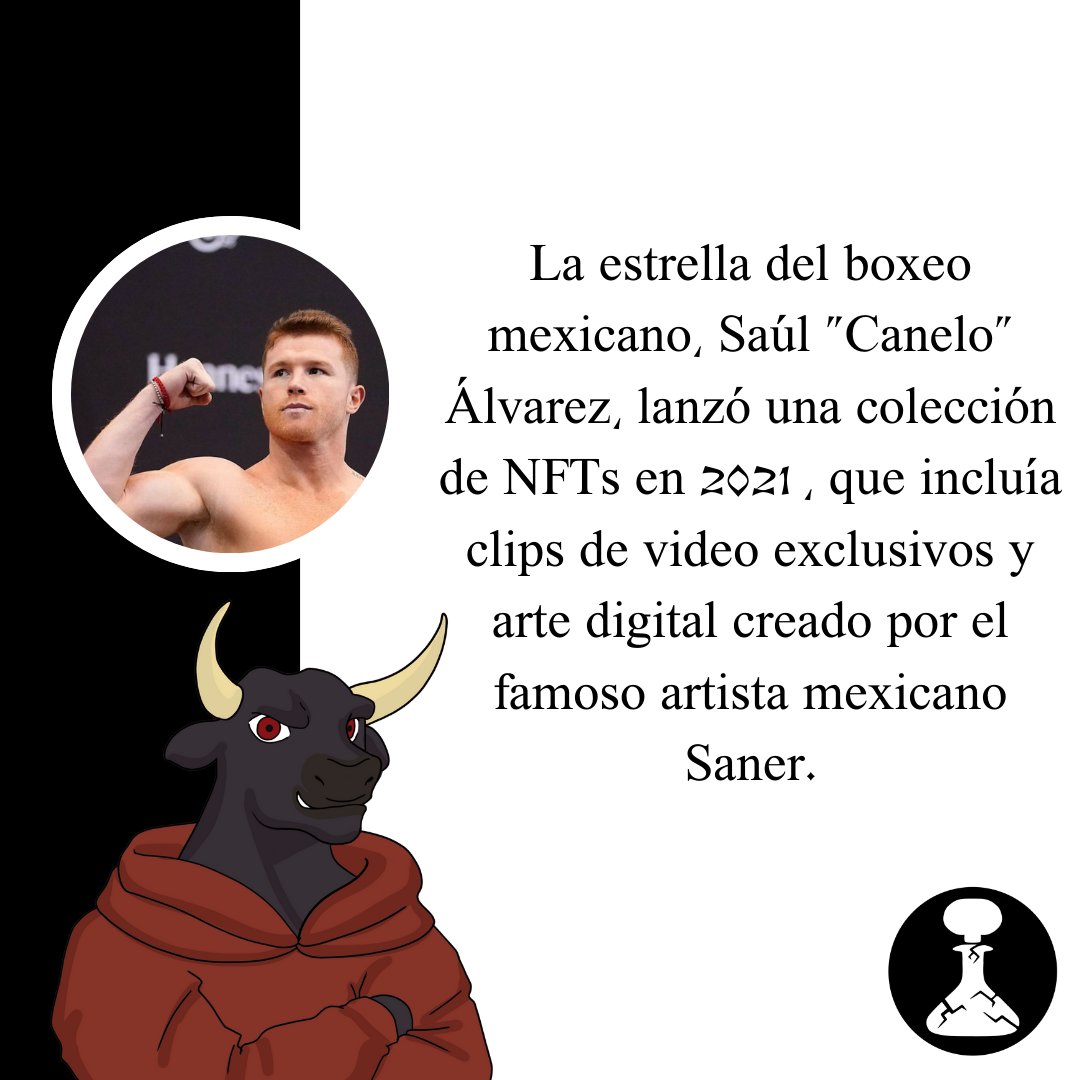 BlocksCenter_co's tweet image. Sabias que hay creadores mexicanos que han utilizado los NFTs con éxito 
aquí te presento algunos:
#SmartLab #NFTs #empresas #innovación