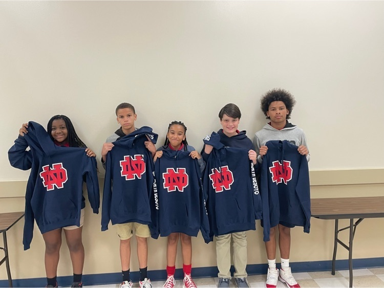 Congratulations to these NDMS Griffins for achieving PERFECT ATTENDANCE for the 22-23 school year! Way to go, Griffins!