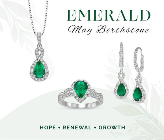 Do you know anyone with a May birthday? Celebrate with emeralds, May's elegant birthstone. #Maybirthdays #Maybirthstone #emeralds #emeraldjewelry #birthdaygifts #birthdaypresents #giftsforher conta.cc/3LuOzNx
conta.cc/3pLXX8r
