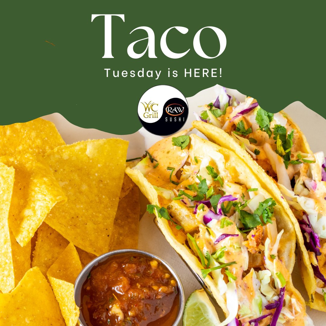 BoiseWCG's tweet photo. 🌮🎉 Tacos, rejoice!
It's that glorious day of the week again��#TacoTuesday!
Come up to the #BoiseBench and let's devour tacos like there's no mañana! 🌮🔥
#BoiseTacoParty #BoiseFoodie #WillowcreekGrill #BoiseID #BoiseTuesdays #BoiseRestaurant https://t.co/cnZBbHKVZM