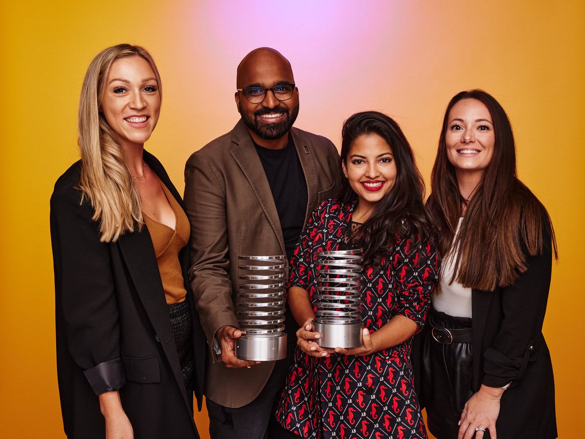 AkankshaGoel's tweet photo. Taking home @TheWebbyAwards for @SocializeAgency & @wearesocialsg’s work on #PlusConnect - a first of its kind, gamified #NFT employee experience for @PlusCompany_ 🤩
See the work here: https://t.co/kintRoO1VG
Congratulations team 🎉
Next up @Cannes_Lions? 😁 https://t.co/r6ZQTEsjBi