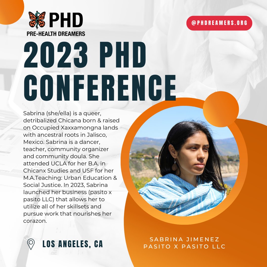 Submit your proposal to present at PHD's Conference at phdreamers.org/conference-info

PHD is seeking sponsors. For more information email yadi@phdreamers.org or visit phdreamers.org/conference-info for sponsorship levels.

Thank you to @pasitoxpasito.llc for taking part in this event!