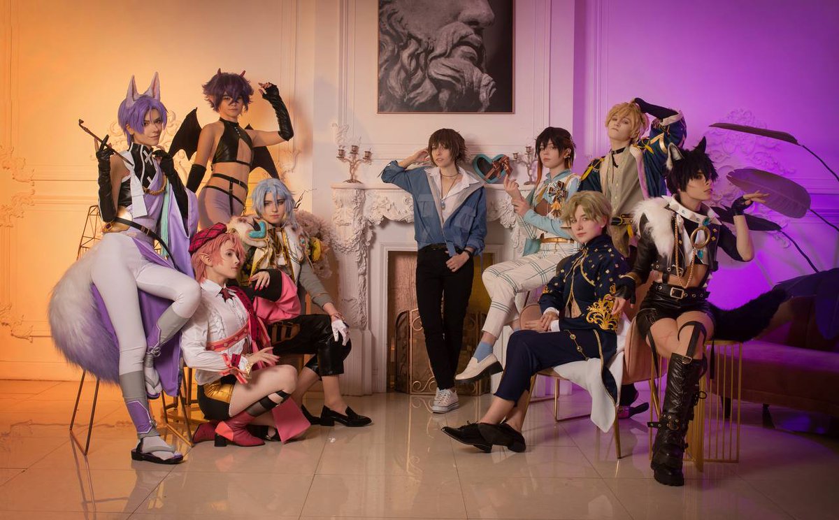 Welcome to this world 🌙
#NUcarnival #Morvay #Olivine #Edmond #Yakumo #Quincy #Garu #Eiden #Kuya #Aster