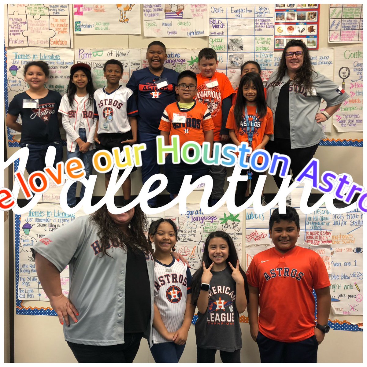 msnicolehorton's tweet photo. We’ve got team spirit, in Ms. Horton’s class &amp; Ms Schonefeld &amp; Graves class! https://t.co/RqyOBrdPeW
