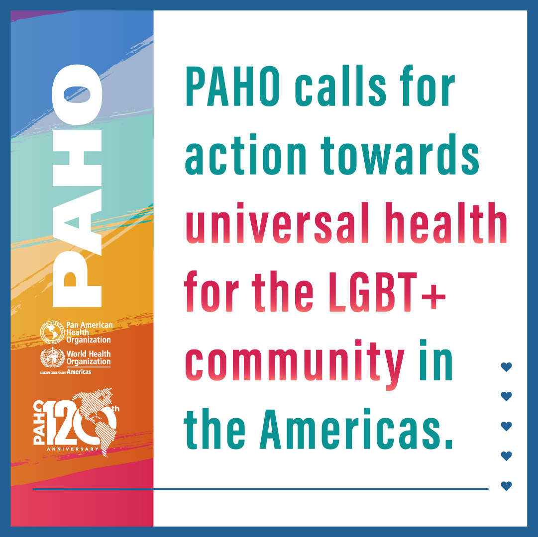 The Region of the Americas still faces alarming trends 📊 of human rights violations ❌against people because of their sexual orientation and gender identity 🧑🏻👩🧑🏿 👩🏻 👬👨🏾‍🤝‍👨🏿👩🏾👦

#IDAHOBIT 🏳️‍🌈 #HealthEquity