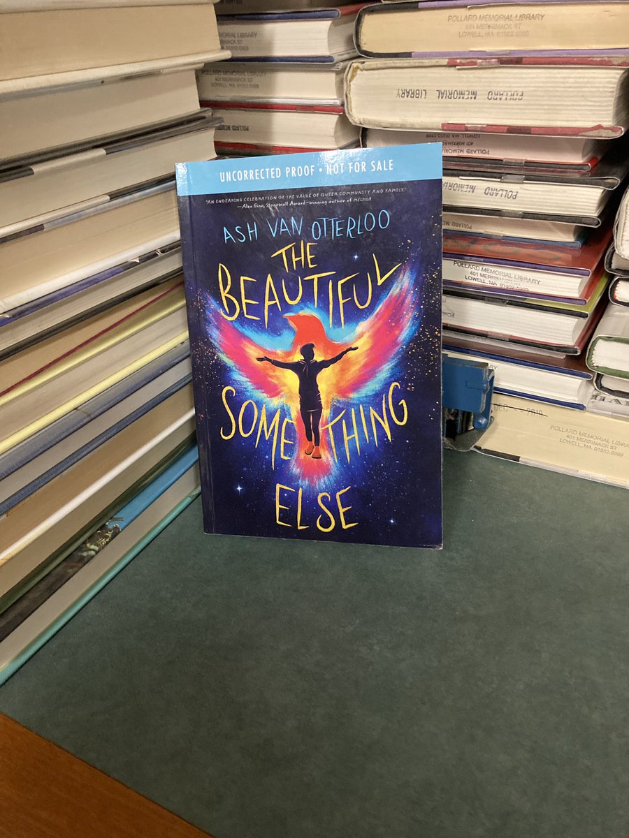 Happy Book Birthday to the AMAZING @AshVanOtterloo ! The Beautiful Something Else is a special middle grade book with a non-binary neurodivergent kid that really mixes together questioning queer identity & dealing with the effects of parental neglect/addiction. Go buy a copy rn!!