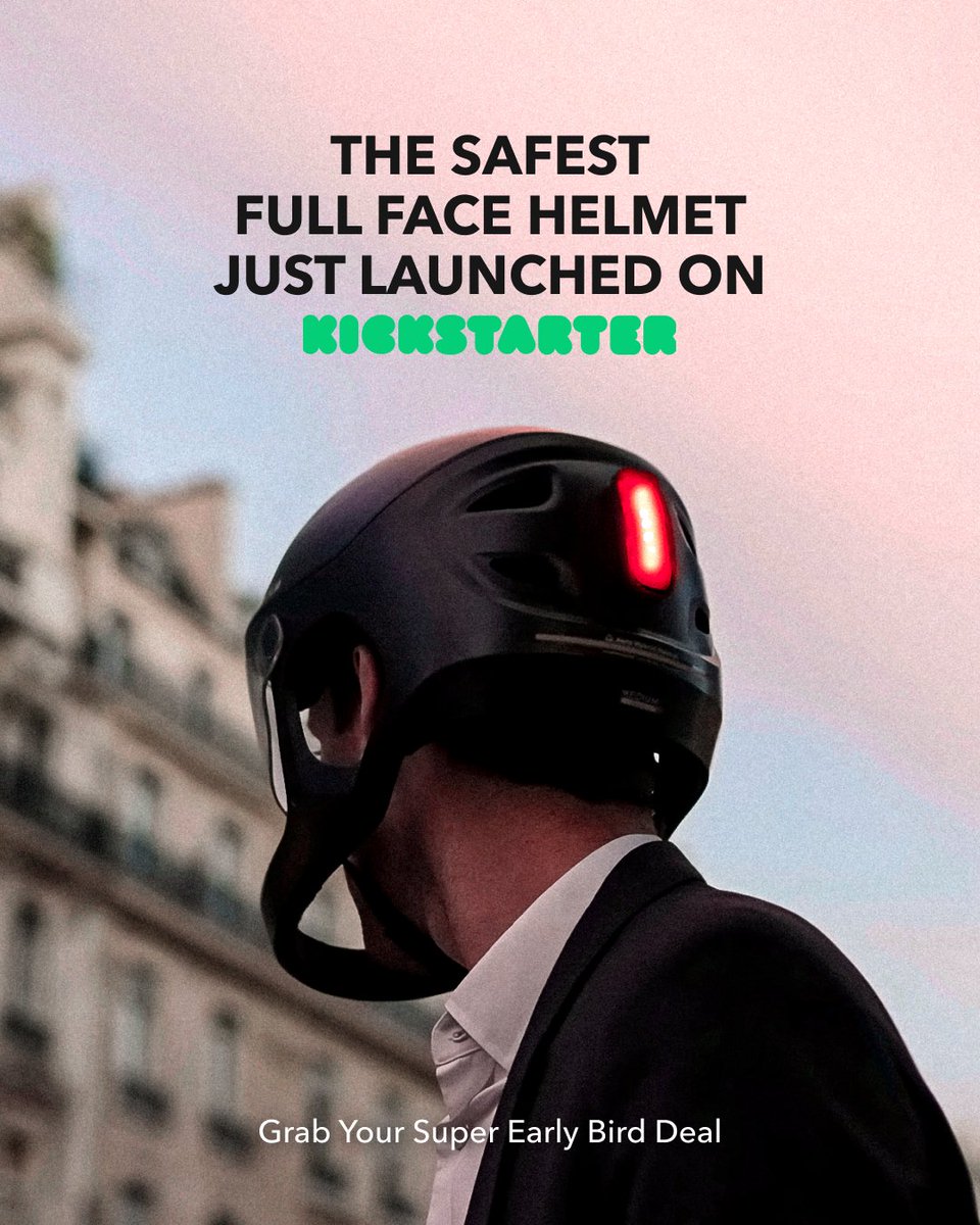 🛡️Introducing Virgo helmets, the ultimate safety companion for your #ebike adventures! 🚲⚡
🎉 We are live now on #Kickstarter, grab your Super Early Bird offer and experience unparalleled protection and lightweight comfort.
👉 bit.ly/VIRGOhelmet
✔️ Ride with confidence!