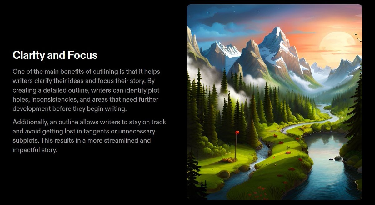 OutlineOutpost's tweet image. Creating an outline leads to #writingclarity and #writingfocus in your storytelling.  Doing the work ahead of time allows your creativity to flow within your story!

Link in bio!

#timemanagement #mindset
#amwriting #writersofig #authorlife #writerscommunity #thelifeofawriter