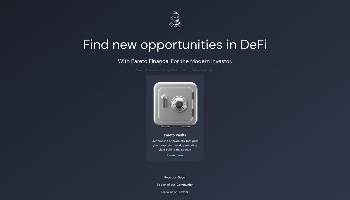 pareto_fi's tweet photo. Exciting times ahead, #Pareto community! We're in the lab 🔬, cooking up a fresh new design to make your #DeFi journey even better! 💡🔥 Stay tuned for a smoother, more intuitive user experience. The future of yield farming is here! https://t.co/85Tz4jSHgV