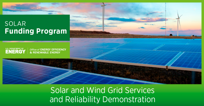 #Solar and #wind energy requires power electronic inverters to provide stable, reliable power to the energy grid. <a href="/Energy/">U.S. Department of Energy</a> has awarded $26M in funding to 8 research teams to increase grid reliability as more solar and wind energy are added to the grid: bit.ly/3MtIZwy