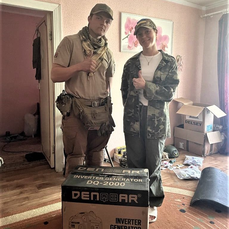 KonstantinTeam's tweet photo. 🔥 Thank you Anton https://t.co/vnHeJE5ANZ for your initiative to get and bring us a generator. It was the number one thing on the list, now we are able to have power in the middle of the forest. 🔥
#TogetherToWin
#SupportUkraine https://t.co/Vmb4J62D3Q