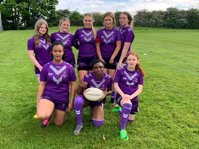 Well done to the KS4 girls who played their first rugby fixture last week at Boston Spa! 

#RugbyLeague #thesegirlscan #corpuslife