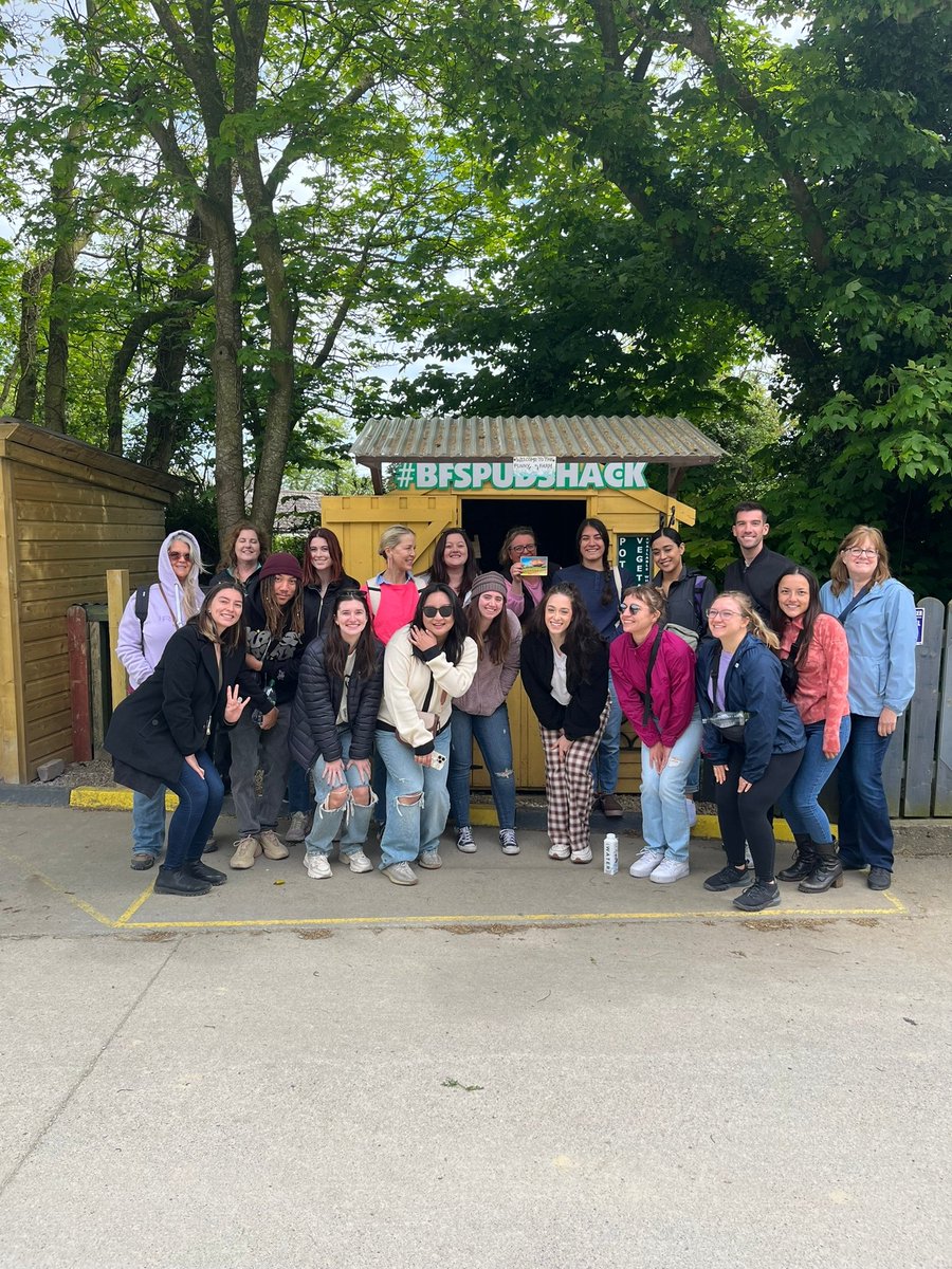 Some morning! A great group from #ArizonaStateUniversity studying food &amp; nutrition, taking the time on their Irish tour to come &amp; talk to us. Fantastic conversations about the importance of small family farms in agriculture &amp; the challenges they face! We mentioned potatoes too 😆