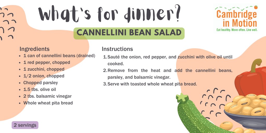 CambMotion's tweet image. What's for dinner? Try our recipe of the week and enjoy a healthy meal!  

Share your thoughts and pictures with us! #WhatsForDinnerCIM