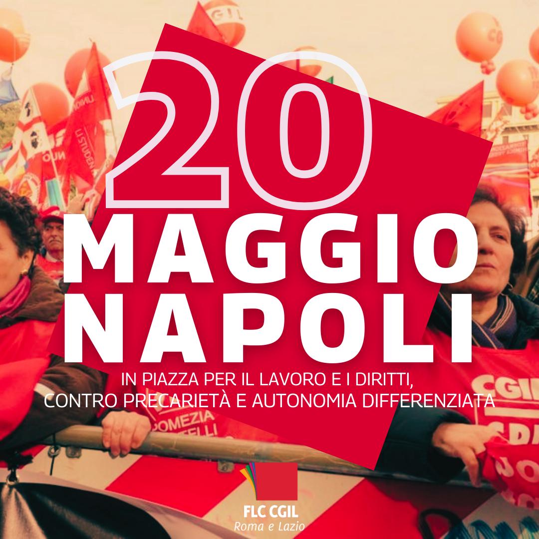 📍 Questo sabato a #Napoli si svolgerà l'ultima delle tre manifestazioni lanciate da Cgil, Cisl e Uil contro le misure portate avanti nel #decretolavoro e inserite nel #DEF dall'attuale governo.

Ci vediamo in #Piazza!
Se sei interessato/a a venire con noi scrivici 👀