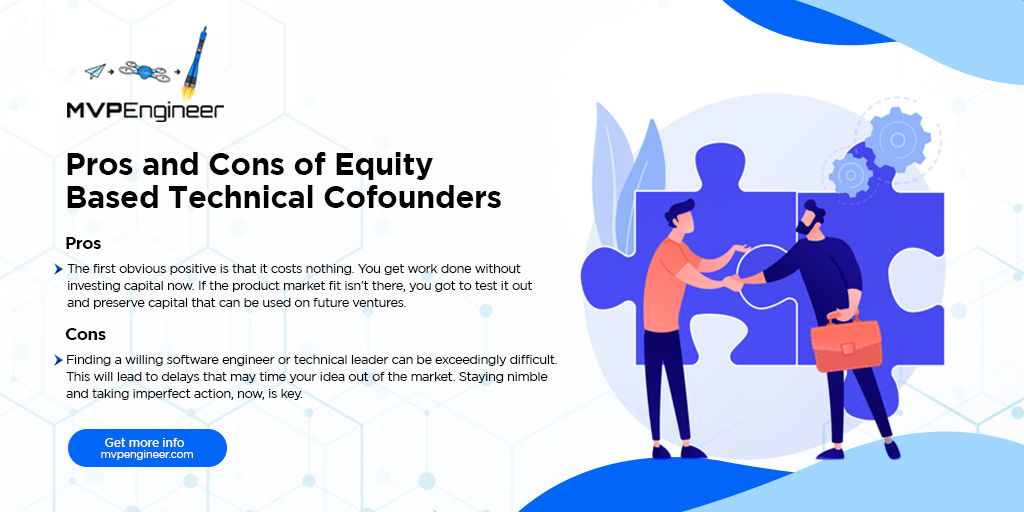 mvp_engineer's tweet image. #startuppartner #equitypartnership #prosandcons #costsnothing #alignspriorities #preservescapital #findingtalent #controlproduct #negotiatingposition #getexperthelp #safeagreemente