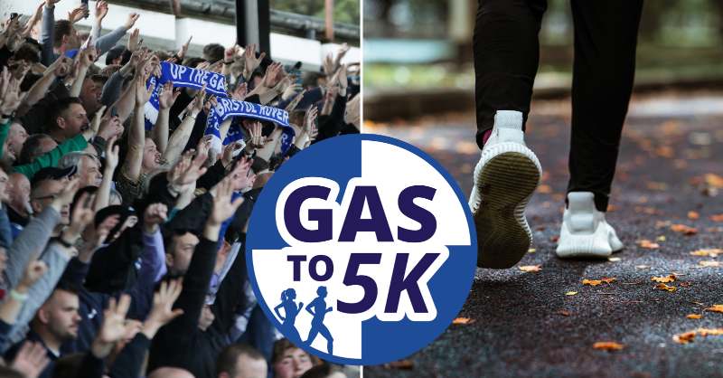 BristolRoversCT's tweet photo. 📢 Exciting news! 🎉💪 

@BristolRoversCT has teamed up with @PFG_coach to launch 'Gas To 5k'! 🏃‍♂️🔥 

Get ready to transform your fitness goals and go from the terrace to 5k with this amazing initiative! 🌟

ℹ️ Click below for more info &amp; how to register! 🔵⚪

#GasTo5k