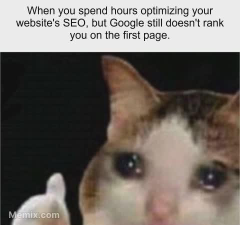 growwithhte's tweet photo. The struggle is real! 😪
.
.
.
.
#memes #cats #cryingcat #memesdaily #google #SEO #website #ads #adsale #ecommerce #sales #memestagram #meow #catlover #Memes https://t.co/7gjRsRMPJf