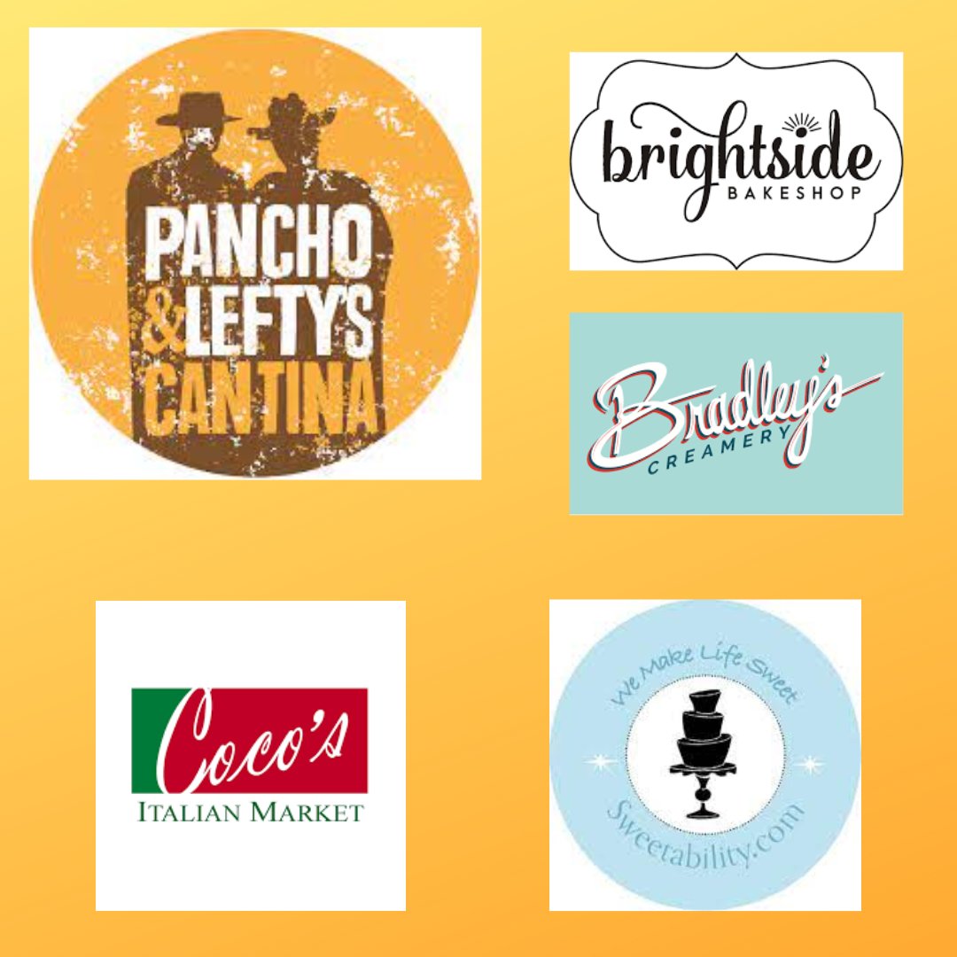We are truly grateful for the support of several local businesses who contributed to our Teacher Appreciation Week: Pancho &amp; Lefty's, Coco's Italian Market, Sweetability, Brightside Bakeshop, and Bradley's Creamery. Thank you!
