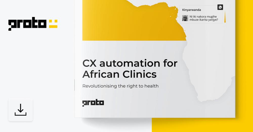 Many African health clinics struggle to offer affordable, accessible health care.

Read our industry report for insights on how AI-enabled patient support is helping address these issues: proto.cx/insight/cx-aut…

#AIforgood #patientexperience