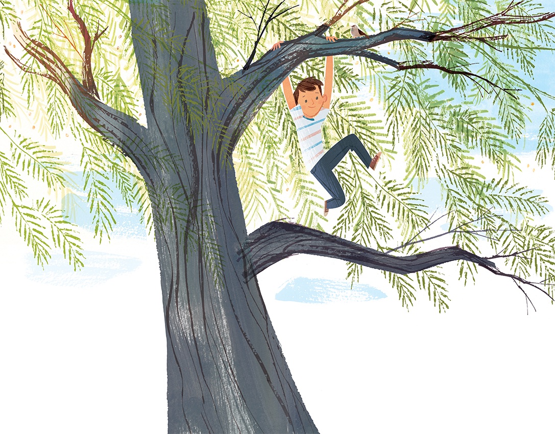 Love A Tree Day!!! @JameyChristoph #Illustrator #illustration #trees #kid #love #SpringIsHere