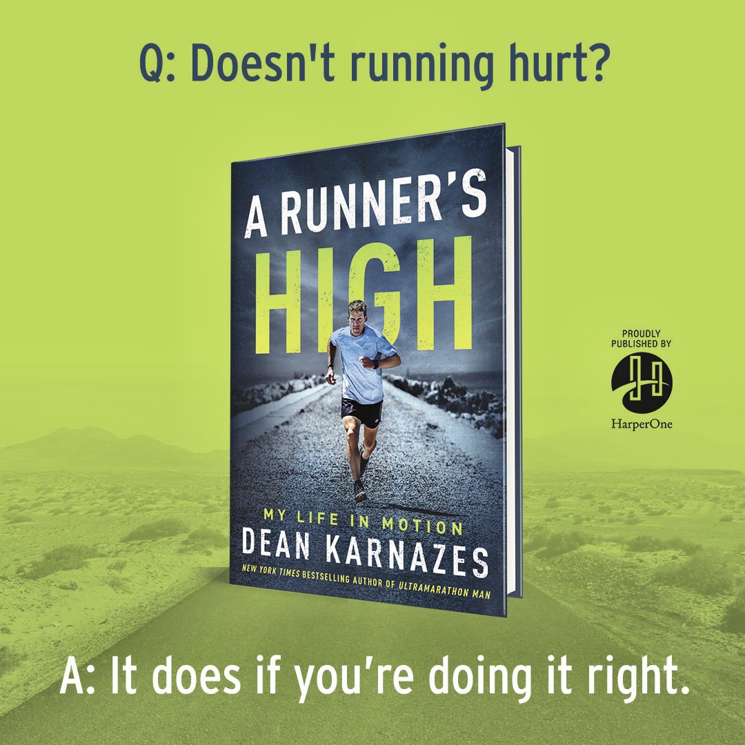 Get A Runner's High tinyurl.com/283h2dku #running #books #enliven