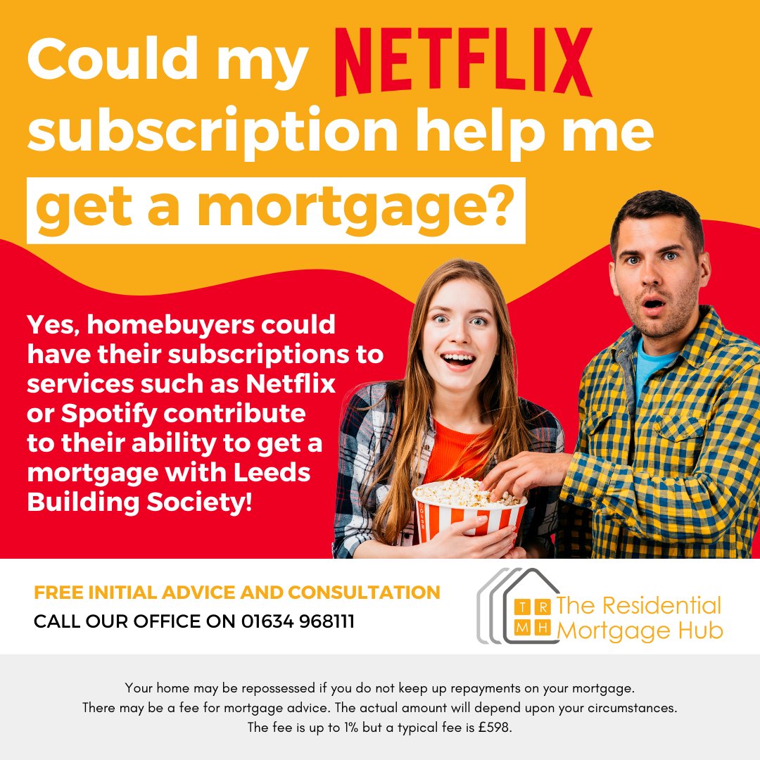 Aspiring homeowners can now use regular #Netflix, #Spotify and council tax payments to increase their chances of getting accepted for a #mortgage with specific lenders! 📷 Want to know if this helps boost your chances of getting a mortgage? Call our office on 01634 968111