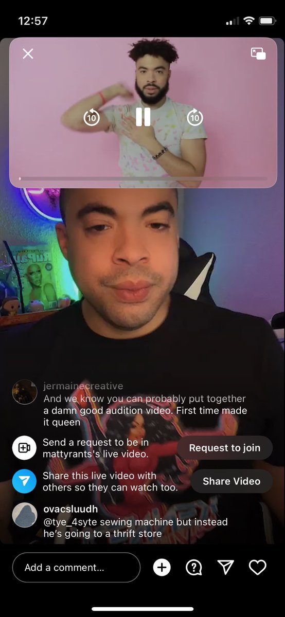 Matty Rants on Twitter "We multi task in this household lol."