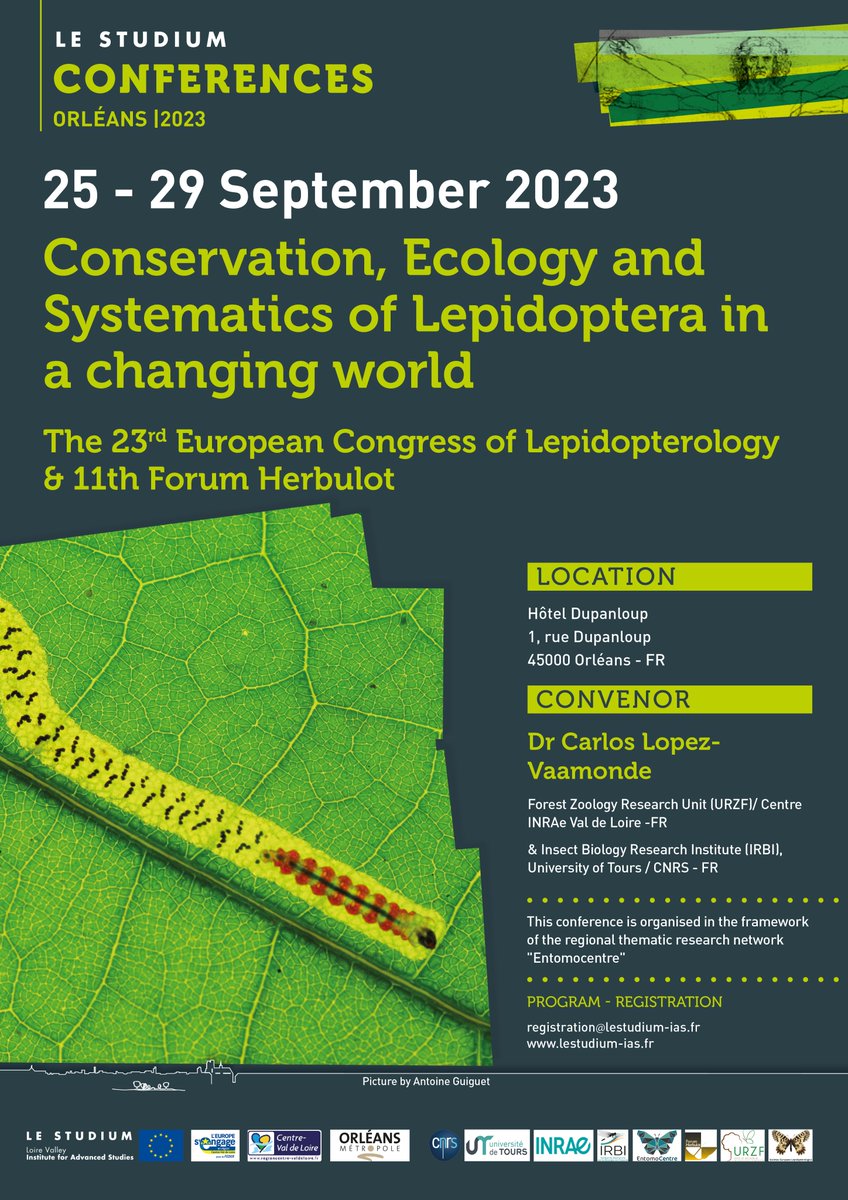 The abstract submission deadline has been extended until May 31st
Great speakers lined up, come and join us!
lestudium-ias.com/events/conserv…