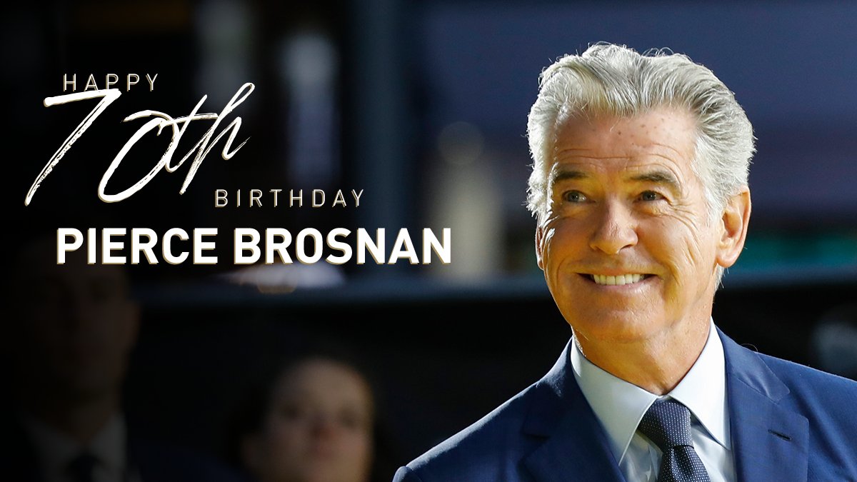 Happy 70th birthday Pierce Brosnan!

Read his tribute here:  
