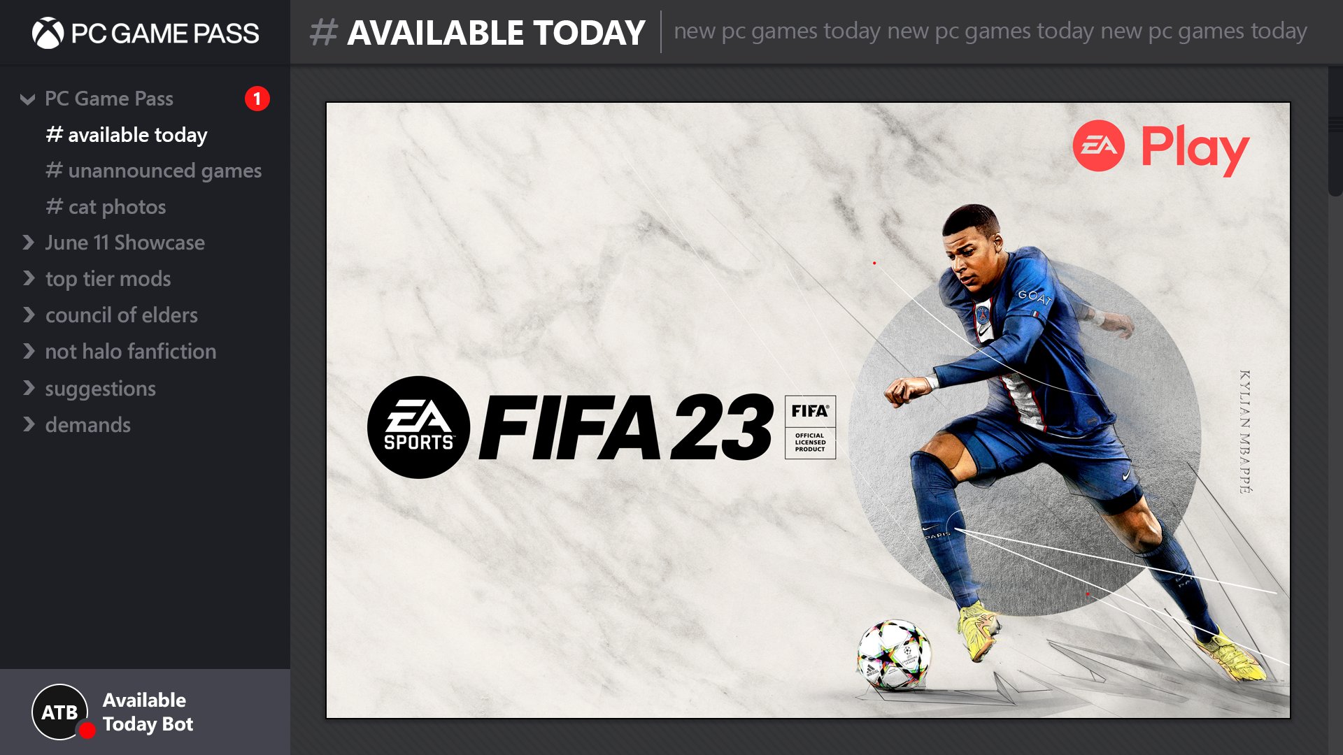 PC Game Pass on X: you'll get a kick out of this one ⚽️ play FIFA 23 now  via @EAPlay  / X