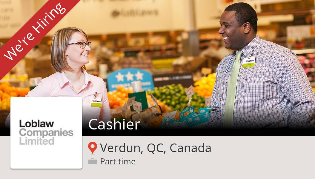 Loblaw is looking for a Cashier in #Verdun, apply now! #job workfor.us/loblawcareers/…